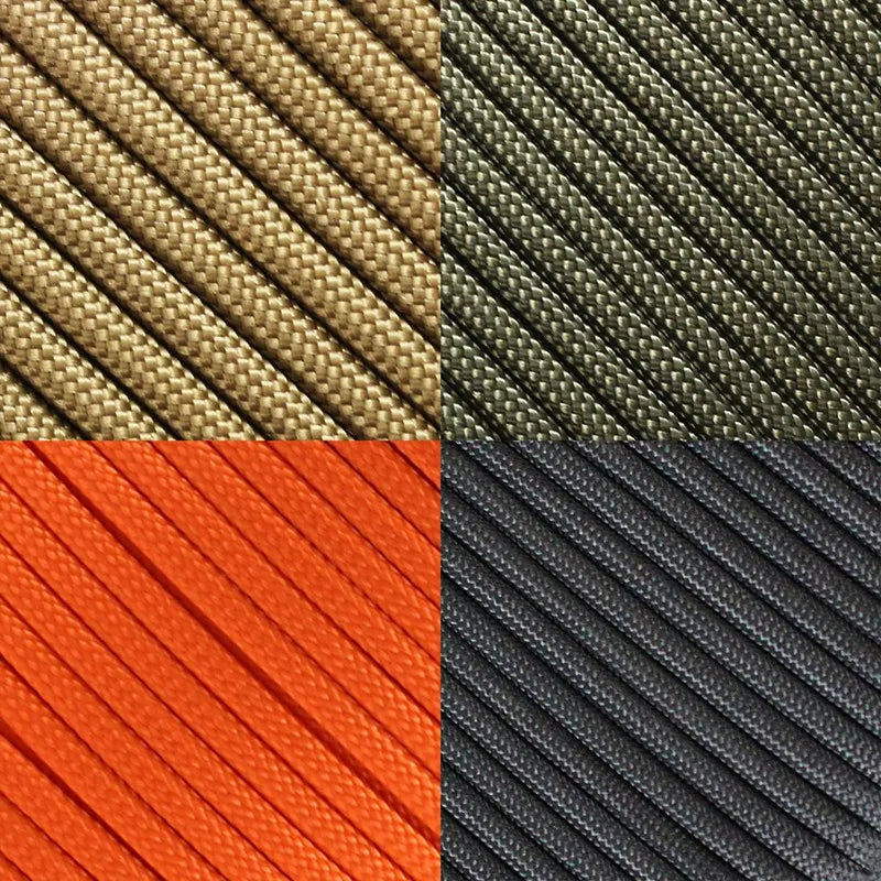 Corde paracorde 5/15/30m, 7 brins, 4mm, militaire tactique 550, cordon de Parachute, accessoires de Camping, ligne de Bracelet de survie en plein air, bricolage