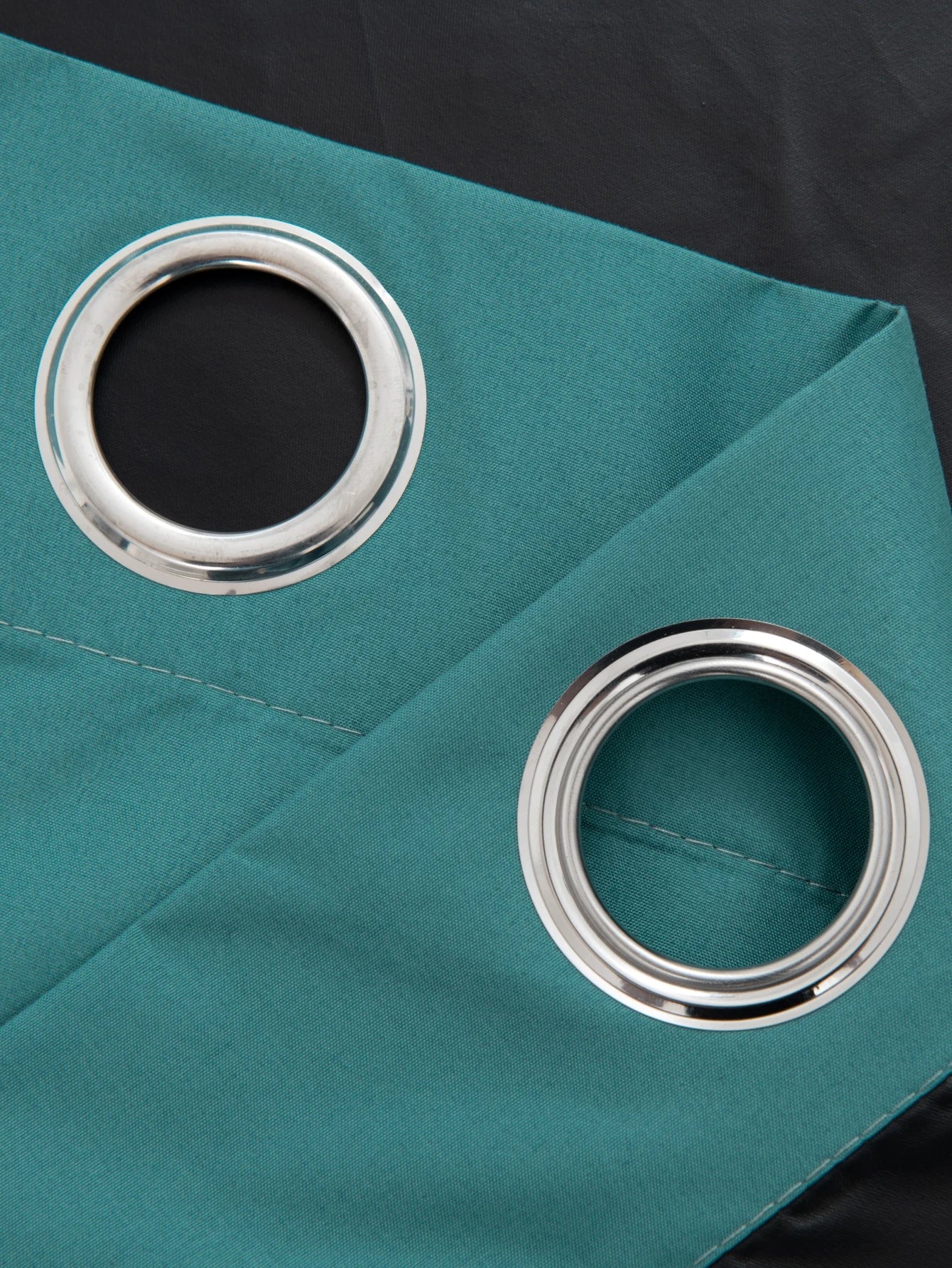 Rideaux occultants 100% solides avec œillets, rideaux de confidentialité totale pour chambre à coucher, beaux rideaux pour salon, 1 pièce
