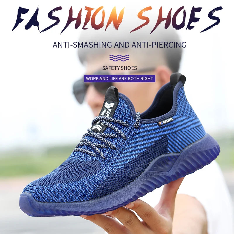 Chaussures de Sécurité Homme Embout Acier Anti-Perforation — Construction & Travail
