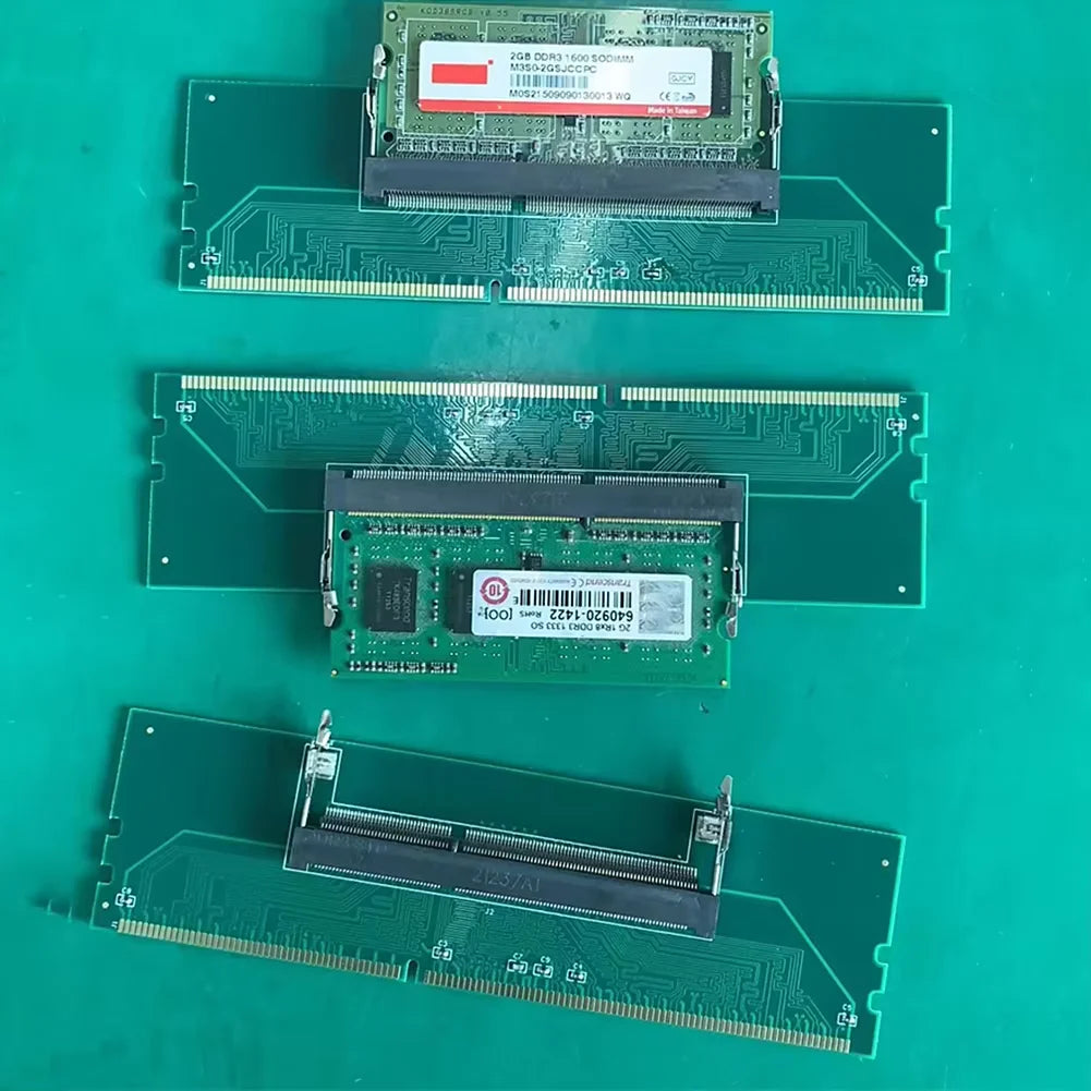 Carte adaptateur de mémoire RAM pour ordinateur portable vers ordinateur de bureau, DDR3 DDR4 DDR5