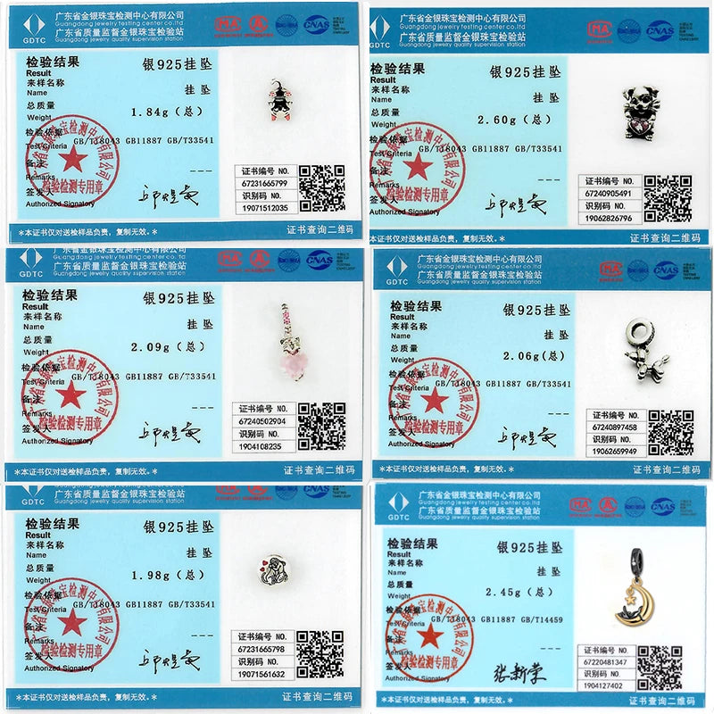 Abalorios de plata de ley 925 con huellas de perro, gato, corazón, animales, abalorios que se ajustan a pulseras, collares, colgantes, joyas para mujer, para hacer tú mismo