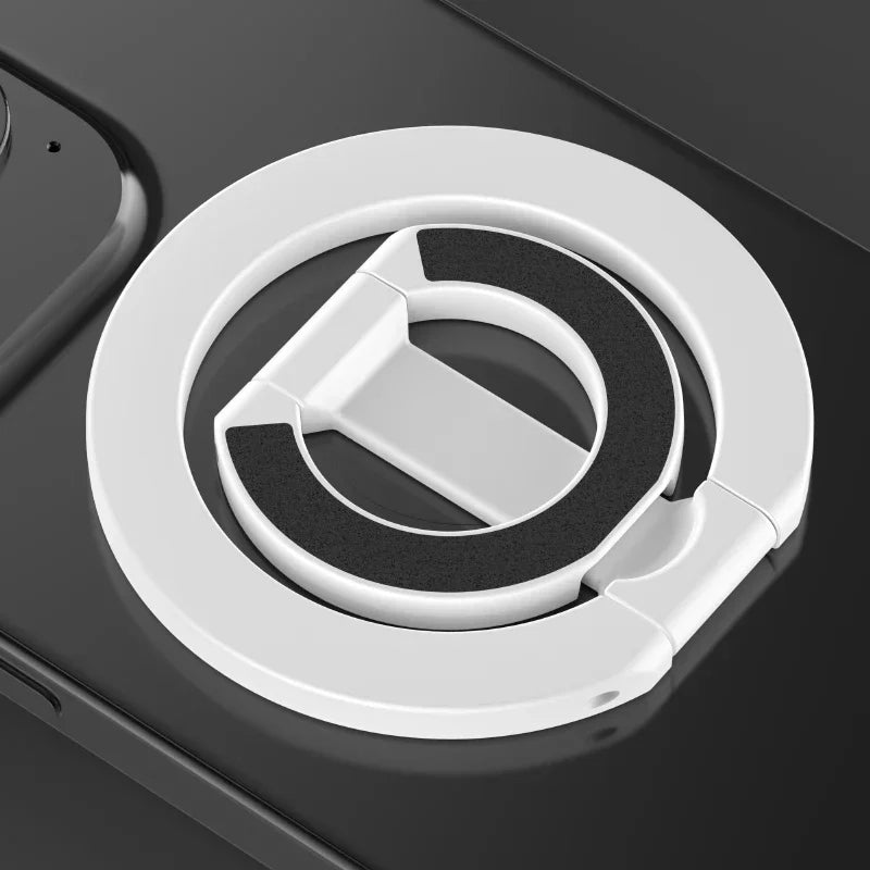 Soporte de anillo de teléfono magnético de doble cara MagSafe Soporte de teléfonos móviles plegable portátil Accesorios de teléfono Soporte de agarre