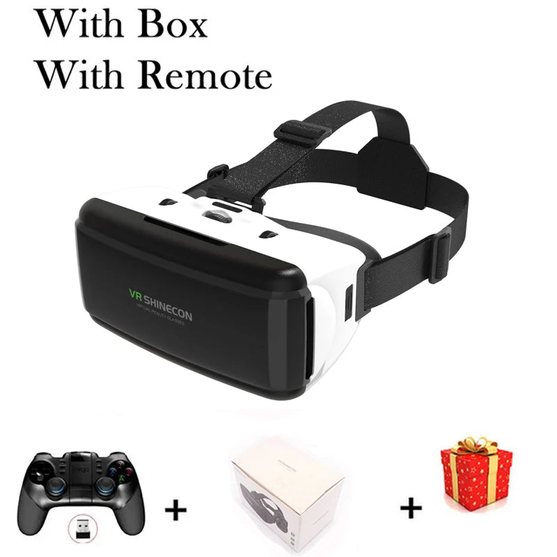 Casque VR 3D réalité virtuelle augmentée pour iPhone et Android — jeu mobile (v8)