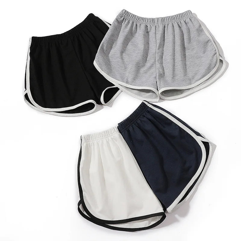 Pantalón corto elástico para mujer, holgado, de secado rápido, fino de verano, para fitness, ocio y ropa exterior. Instagram