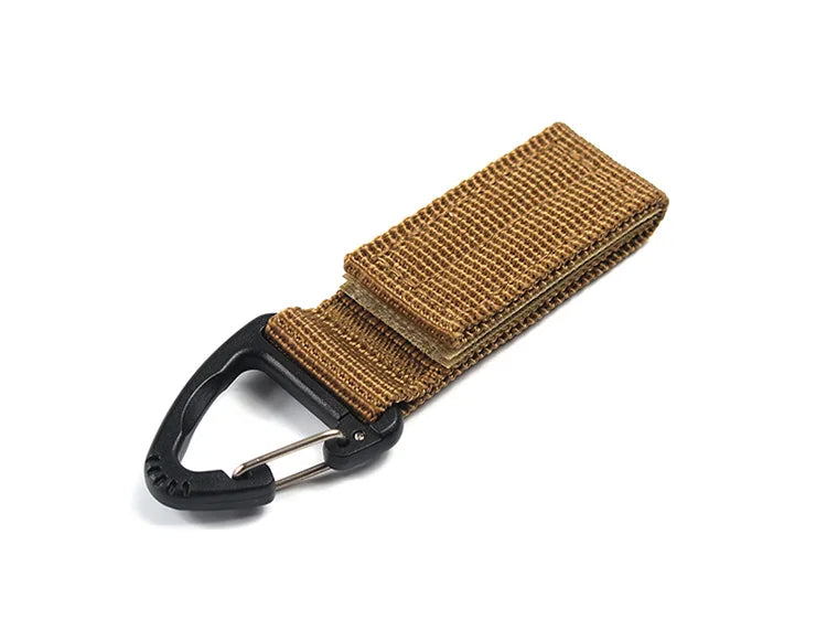 Gants en Nylon polyvalents, boucle, crochet de gant tactique, Clip de sécurité, randonnée en plein air, corde d'escalade, accessoires de rangement, 1/3/6 pièces