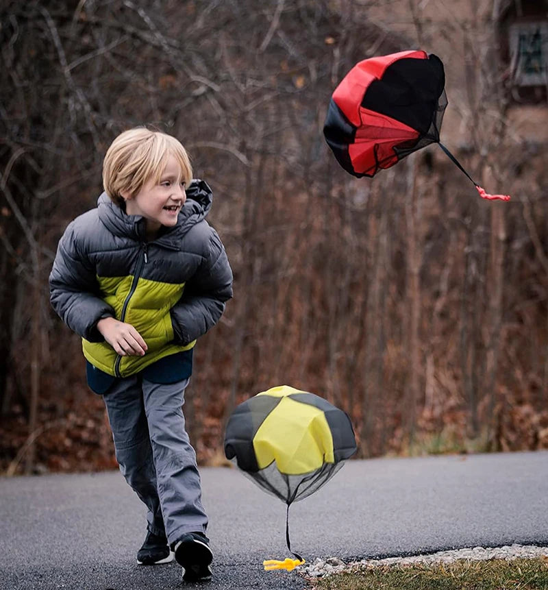Jouets de Parachute pour enfants, Parachute volant d'extérieur sans enchevêtrement, jouets d'extérieur pour hommes, panier de pâques, idée Unique, cadeau pour garçon et fille