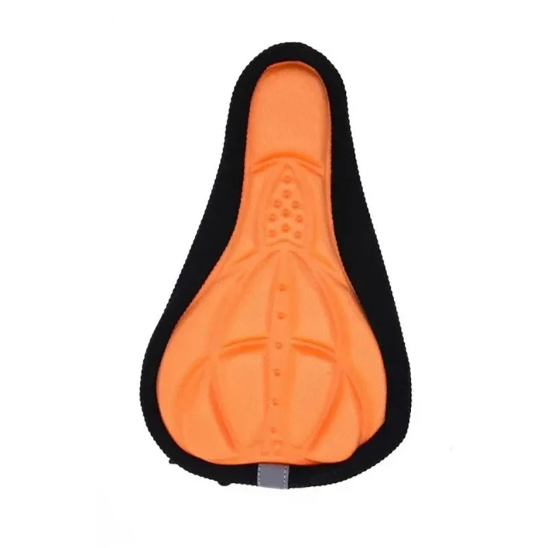 Asiento de bicicleta 3D suave y grueso para MTB, funda de asiento de ciclismo, cojín de esponja, cojín transpirable para exteriores, accesorios de bicicleta, 2025