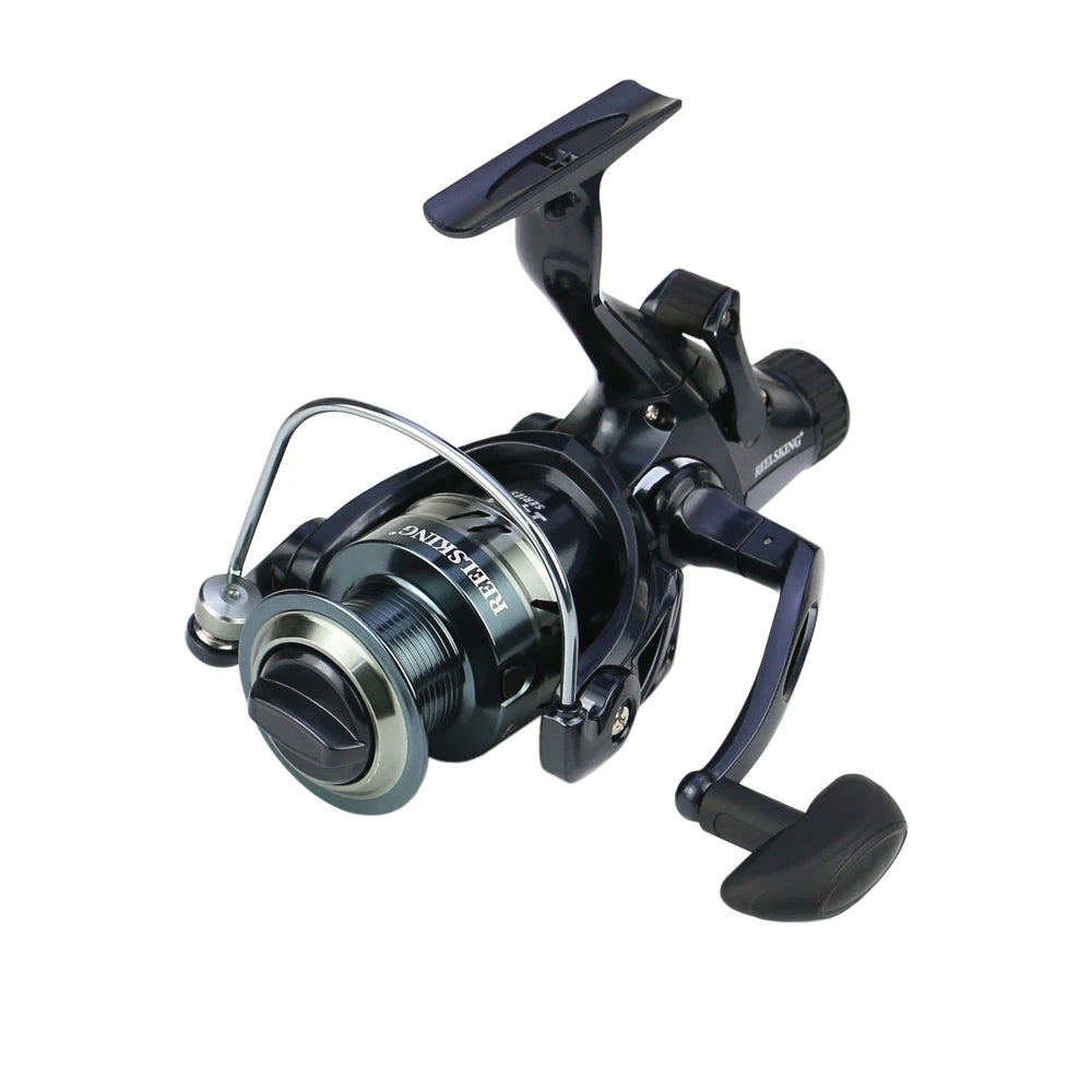 Max 8-25KG glisser 14 + 1 BB carpe avant arrière Double frein moulinet de pêche bobine en métal outils de pêche moulinet de pêche eau salée