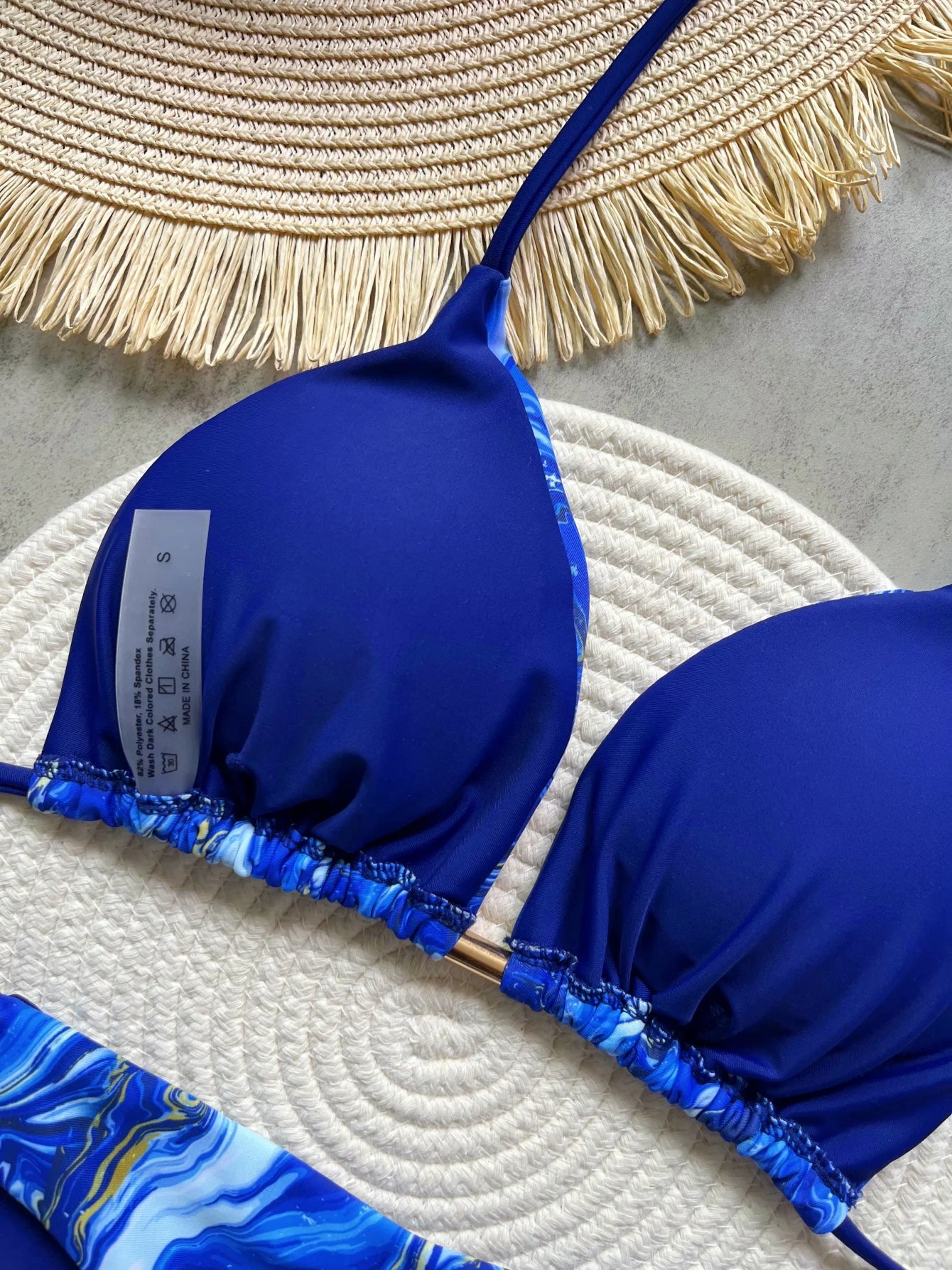 RUOTONSEPT imprimé licou Mini string coupe haute Bikini femme maillot de bain femmes maillots de bain deux pièces Bikini ensemble baigneur maillot de bain bain