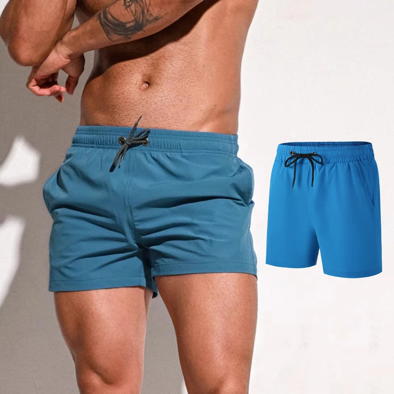 Hommes Shorts de natation été troncs maillots de bain séchage rapide conseil pantalon court maillot de bain Sport maillot de bain surf plage Shorts de bain hommes