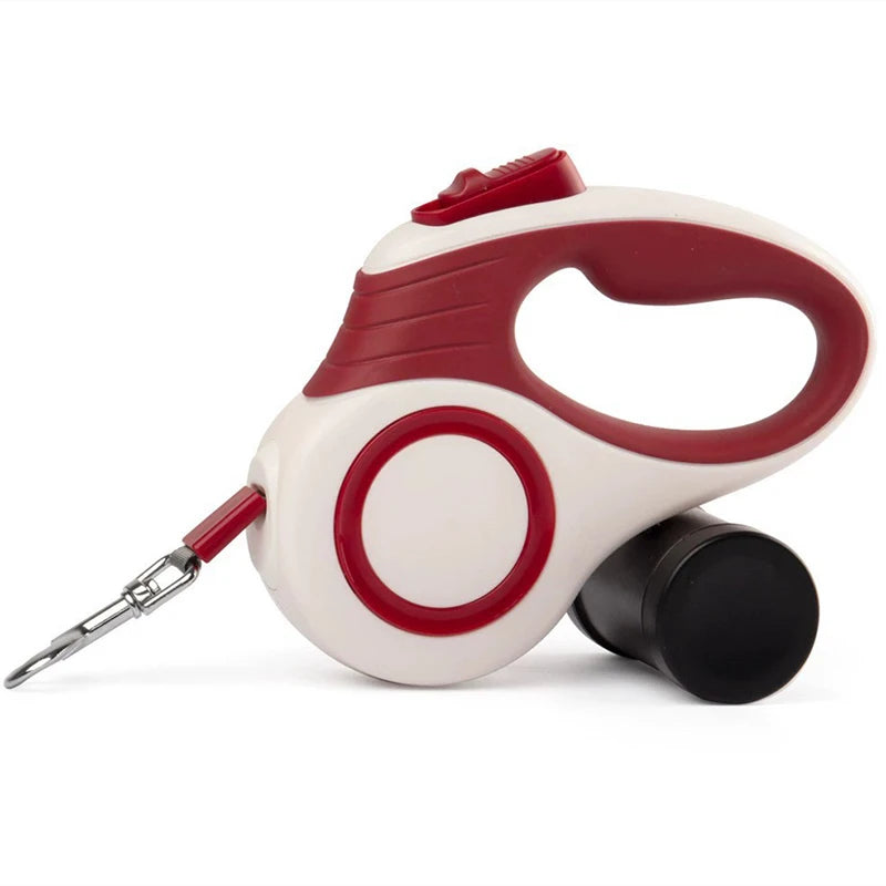Laisse rétractable automatique pour chien, corde extensible pour voyage en plein air, marche, randonnée, petits chiens, corde de Traction pour chat