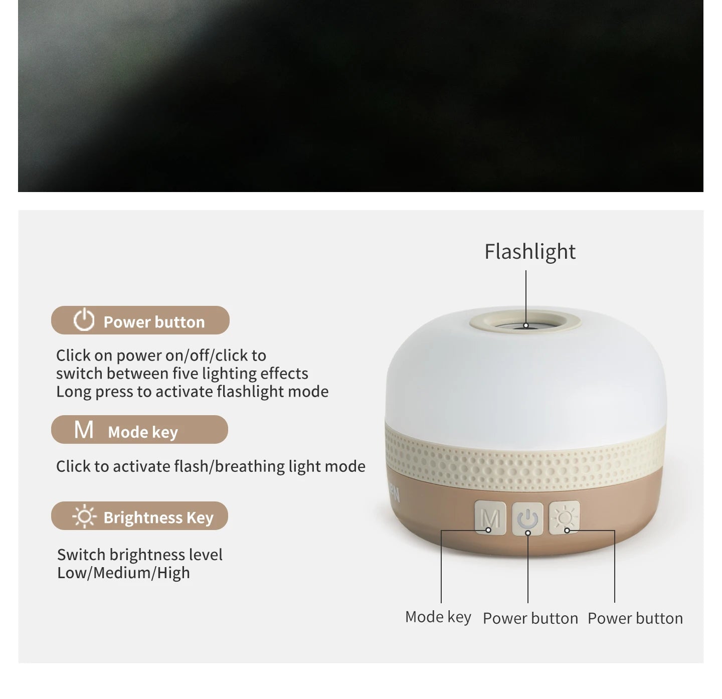 Naturehike – outils d'extérieur, lampes de camping, lampe de poche portable pour randonnée, lampe de tente, étanche IP44, lampes magnétiques, 5 effets d'éclairage