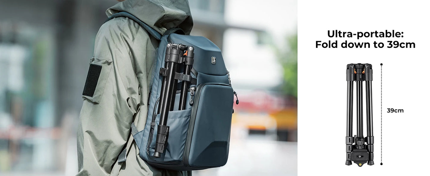 K&F Concept K234A0+BH-28L — Trépied Photo 64 Pouces Léger Rotule Charge 8kg
