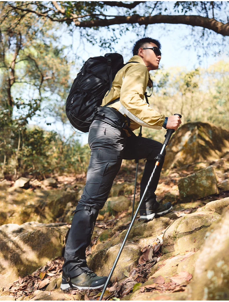 Naturehike bâtons de Trekking en Fiber de carbone 5 Sections bâtons d'escalade pliants portables randonnée en plein air bâtons de marche pliables