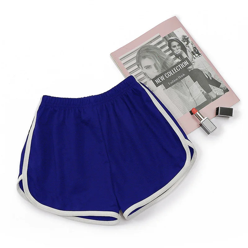 Pantalón corto elástico para mujer, holgado, de secado rápido, fino de verano, para fitness, ocio y ropa exterior. Instagram