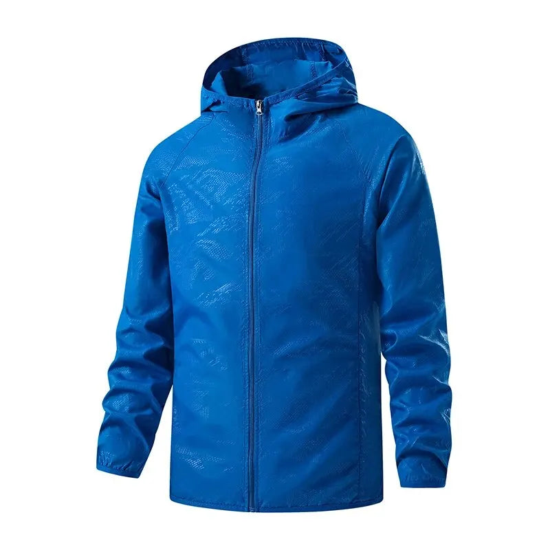 LNGXO hommes femmes vestes de randonnée imperméables Protection solaire coupe-vent Camping escalade manteau de pluie en plein air unisexe vêtements portables