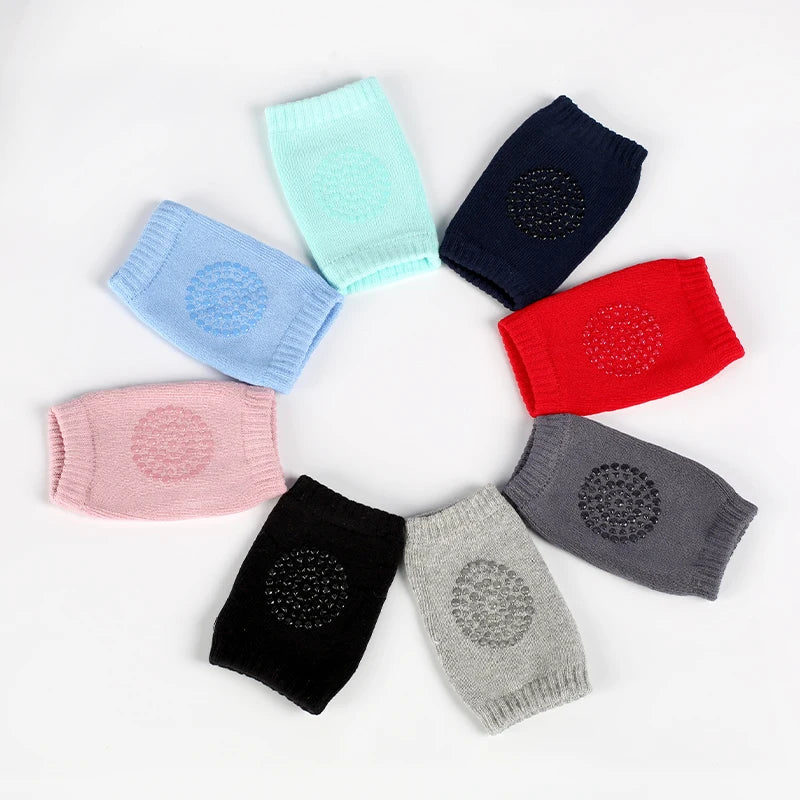 Genouillère antidérapante pour bébé, coussin rampant pour nourrissons et tout-petits, protection de sécurité, chauffe-jambes, accessoires pour fille et garçon