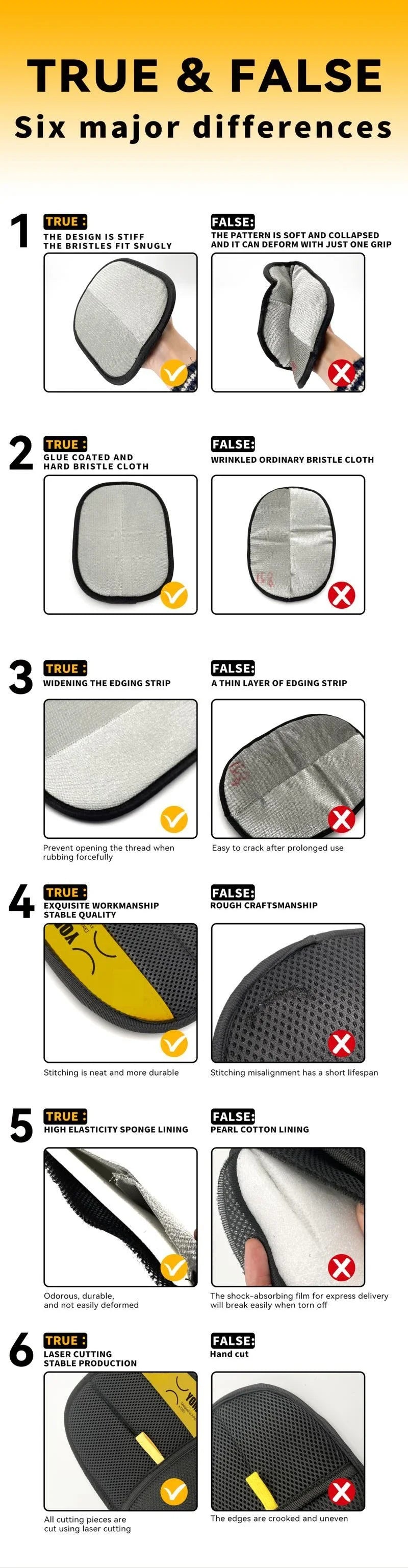 Gants d'épilation pour animaux de compagnie électrostatiques pour chats et chiens, gant de toilettage réutilisable et lavable avec brosse à rouleau anti-peluches 2 en 1, sans danger pour les chiens