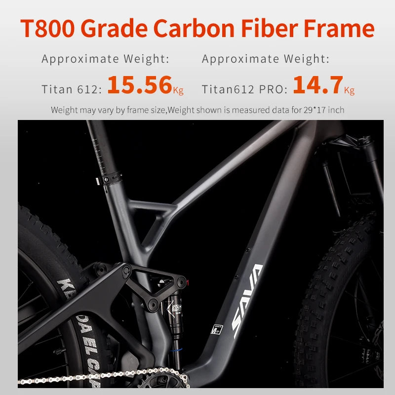 VTT Fibre de Carbone 27,5 Pouces 12 Vitesses — Plein Choc Kit Transmission