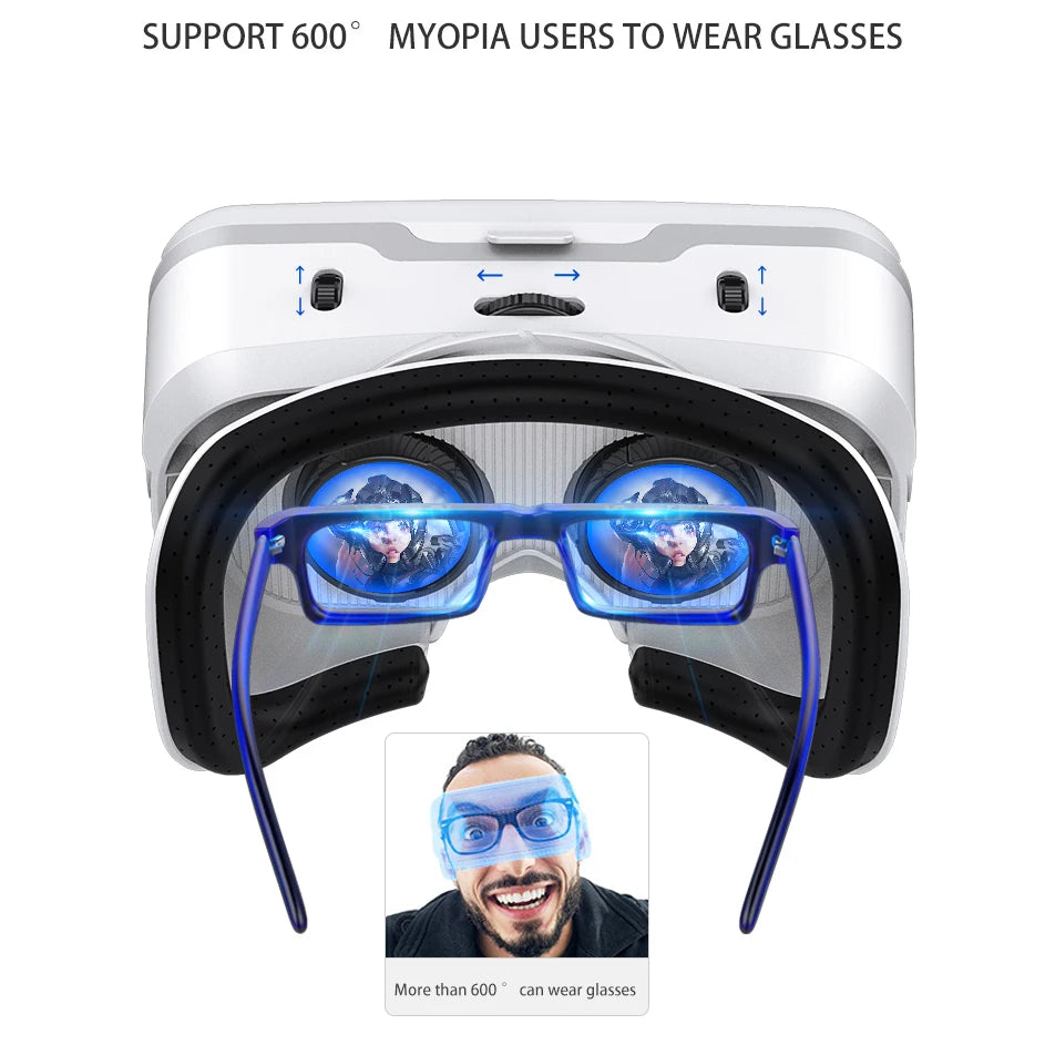 VR Shinecon 10.0 3D Headset Virtual Reality Glasses for Smartphone Smart Phone Goggles Viar Headset Video Game Binoculars