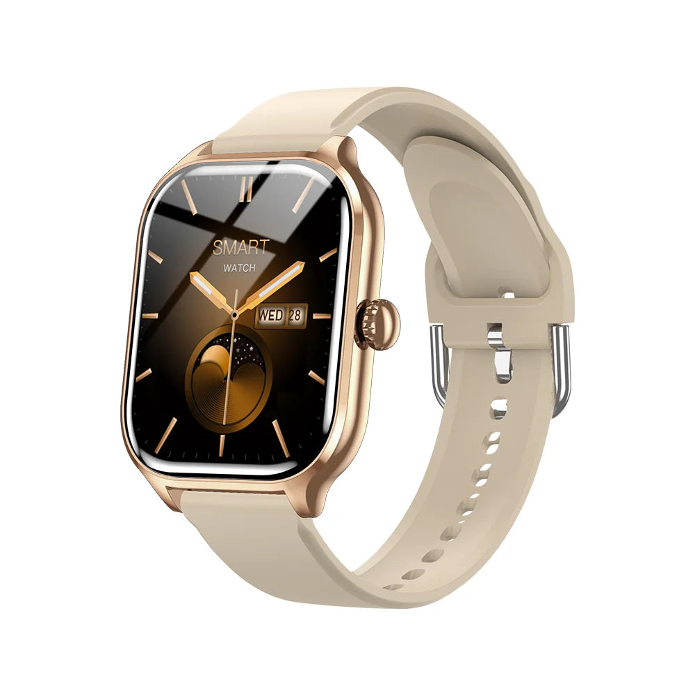 Smartwatch Appels Bluetooth — Calories Fréquence Cardiaque Oxygène Sanguin