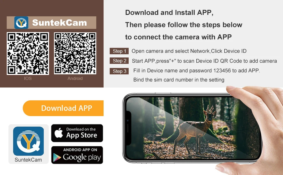 4K flux en direct médias APP Service sans batterie au lithium caméra de chasse 4G 30MP Vision nocturne Photo HC940PRO caméra
