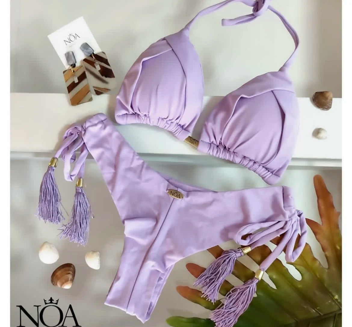 RUOTONGSEPT 2025 nouveau Sexy 13 couleurs Triangle maillot de bain pour femmes brésilien Bikinis maillots de bain Push Up maillot de bain plage Bikini ensemble