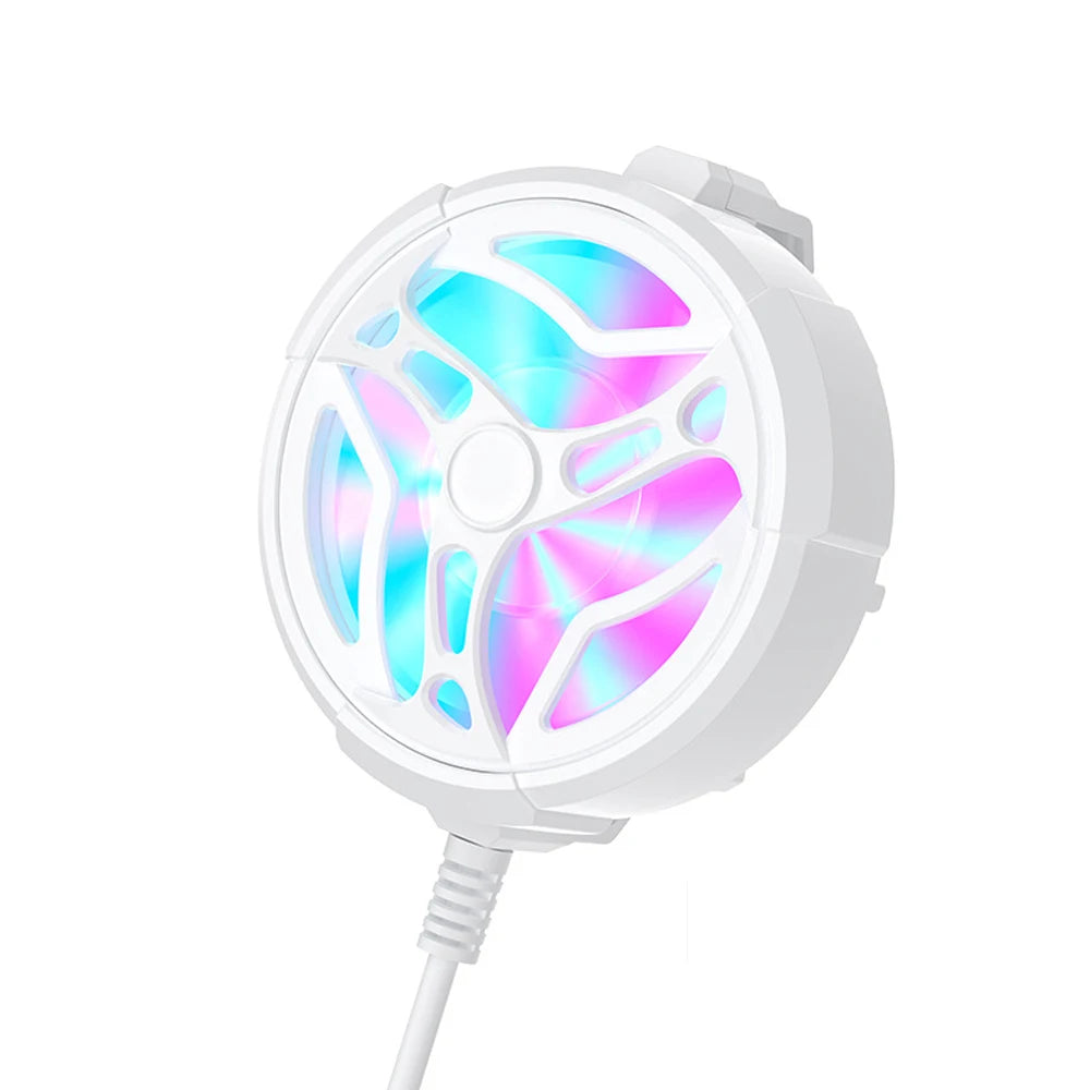 WYMECT — Ventilateur Refroidissement USB Téléphone Clip Arrière iOS & Android