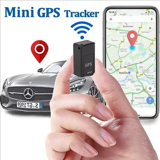 Mini Portable GF07 GPS Tracker, Vehicle GPS Locator, Strong Magnetic, Anti-Loss, Accurate GPS Position, App