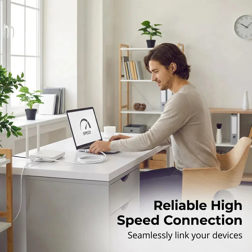 Cable Ethernet Cat6 RJ45 UTP 1000Mbps, 0.5/1/2/3/5/10/15/20/30/50M, cable de red LAN, cable de Internet, router, cable de ordenador