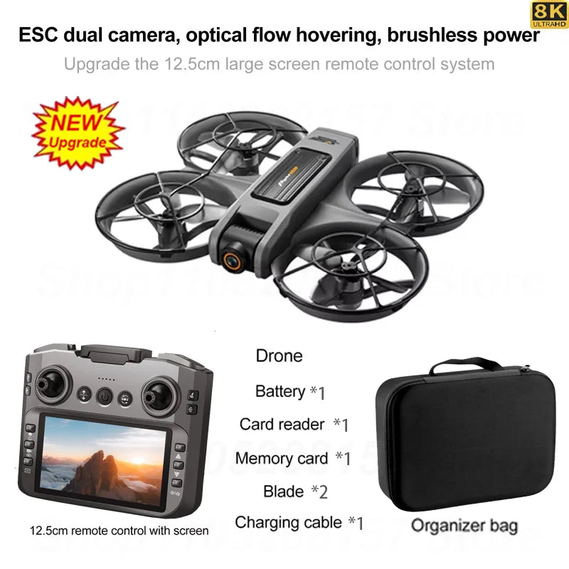 Drone S156 PRO 5G GPS profesional, fotografía aérea HD 8K, avión RC, doble cámara HD, cuadricóptero, juguetes para niños, regalos, recién actualizado