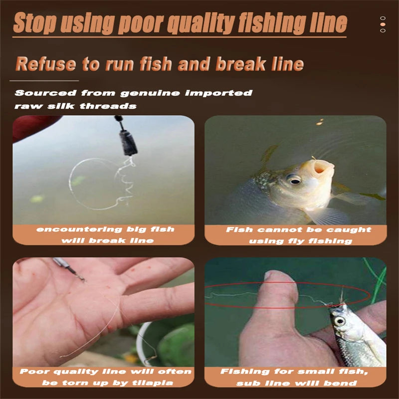 ZUKIBO FEIKE-Micro ligne de pêche tressée en PE, 0.05mm, 1000m, matériel japonais ultra fin, super bain, multimessieurs, carpe