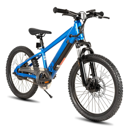 JOYSTAR Bicicleta eléctrica para niños y adolescentes de 7 años en adelante con motor de 250 W, 15 millas, 15 MPH, bicicleta de montaña eléctrica, mini bicicletas eléctricas seguras