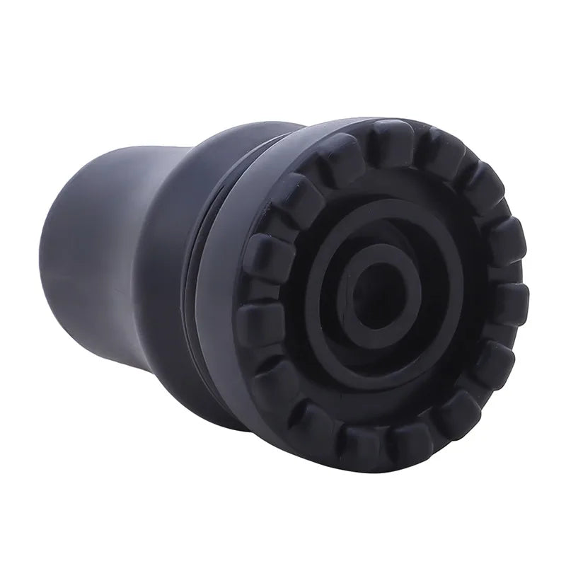 Bâton de marche antidérapant 16-22mm, béquille, coussinets inférieurs, protection d'escalade, randonnée, trekking, pointe de poteau, 1/4 pièces