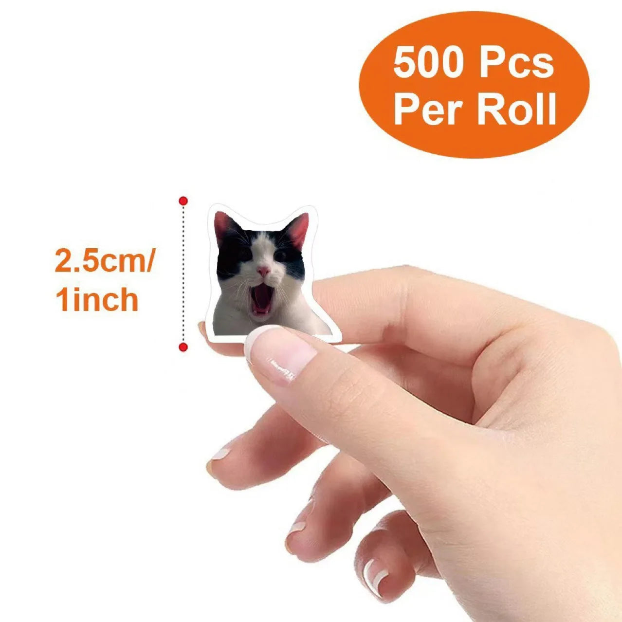 Lindas pegatinas de grafiti de gato, 500 piezas, para cuadernos, botellas de agua, equipaje, fundas de teléfono, decoración DIY y pegatinas para niños