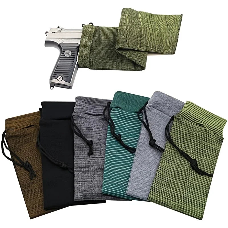 Chaussette en polyester traitée au silicone pour fusil de chasse, housse de protection, sac de pêche, étui, manchon de tir, le plus récent