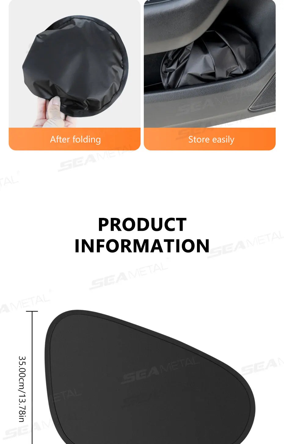 Pare-soleil électrostatique pour fenêtre latérale de voiture — 4 couches, anti-éblouissement, protection UV