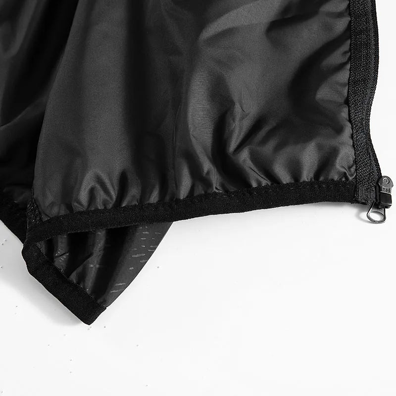 LNGXO Waterproof Hiking Jackets for Men and Women, Sun Protection Windbreaker, Camping Climbing Rain Coat, Unisex Portable Clothing