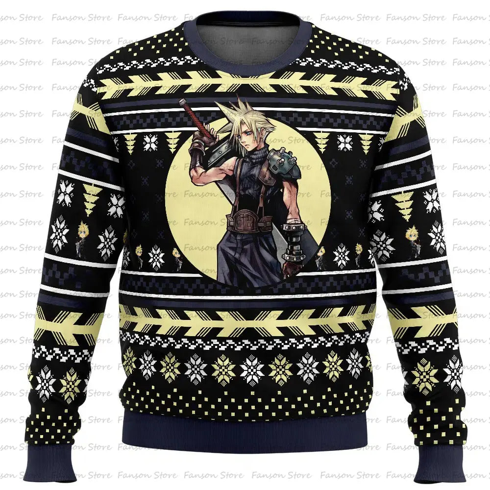 Sweat À Capuche Noël Anime Dessin Animé Couple — Mode Nouvelle Collection 2025