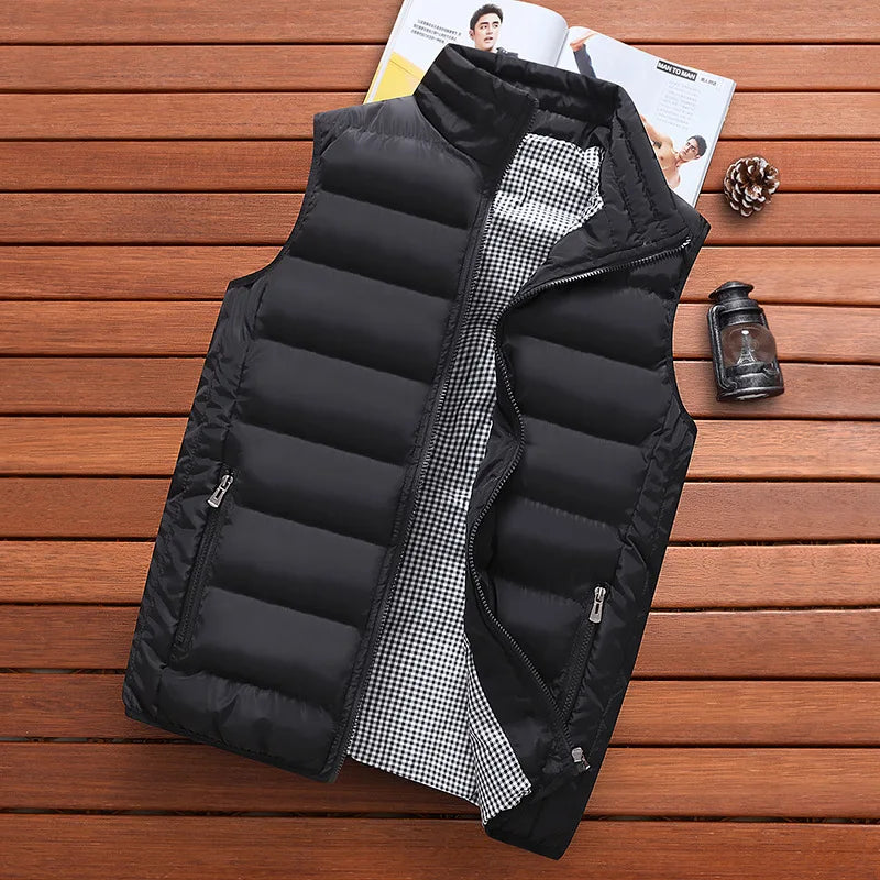Gilet de cyclisme haute visibilité coupe-vent — VTT, sans manches, automne, route