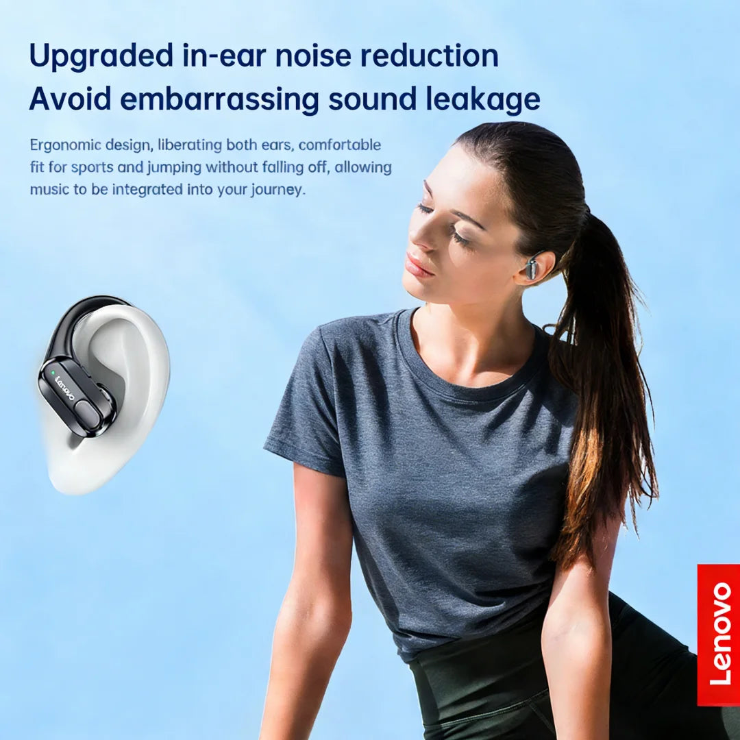 Auriculares inalámbricos deportivos originales Lenovo XT80 con micrófonos, pantalla de alimentación LED, sonido estéreo de alta fidelidad, auriculares Bluetooth 5.3 TWS