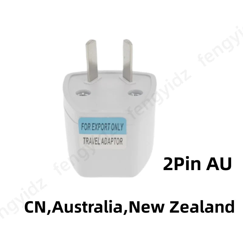 Adaptador de enchufe de EE. UU. a UE Corea KR Euro Europeo a América China Canadá Reino Unido AU Adaptador de viaje universal Convertidor de CA Adaptador de corriente