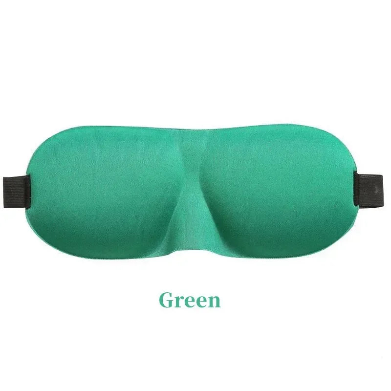 Couvre-yeux léger et confortable, masque de couchage profilé en 3D doux, ombre respirante pour hommes et femmes, aide au repos en voyage nocturne