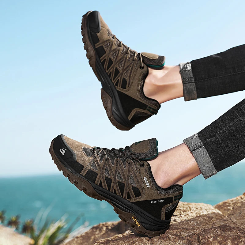 Chaussures de Randonnée Homme — Cuir Suède Respirant, Amorti EVA EU 40–45