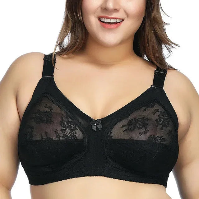 Soutien-gorge Minimiseur Grande Taille en Dentelle — Maintien & Confort
