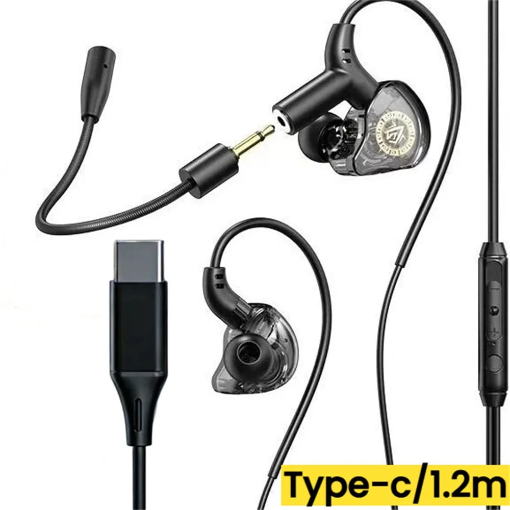 Auriculares gaming Elough, cascos con cable, auriculares gaming con micrófono para Pubg CSGO, cascos para teléfono, tablet, portátil, gaming universal