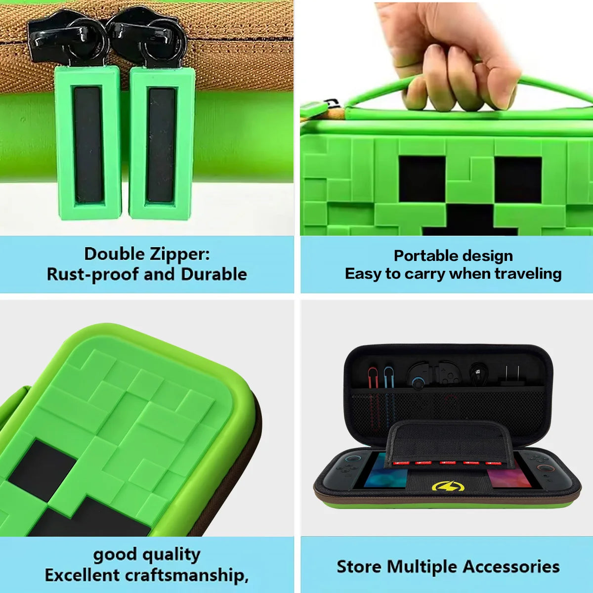 Estuche de transporte rígido portátil para Switch 2, bolsa de almacenamiento, funda protectora a prueba de golpes de PU para accesorios de consola de juegos Switch 2
