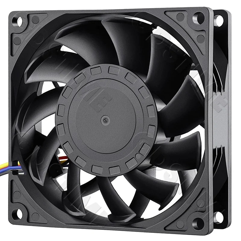 Ventilateur de refroidissement Gdstime 8025 2 broches 48V DC 5V 12V 24V 80mm, ventilateur axial USB à double roulement à billes 80x80x25mm, ventilateur de refroidissement pour boîtier PC 8CM