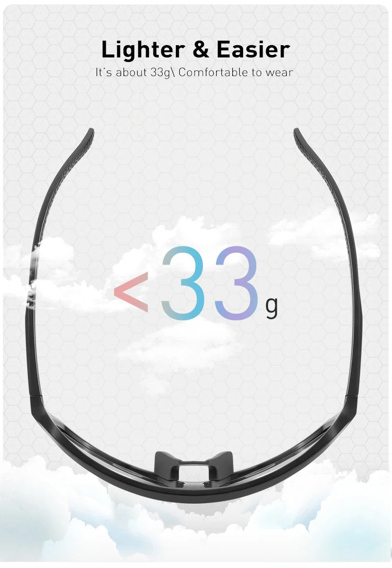 Lunettes de Soleil Sport UV400 — Vélo, Randonnée & Escalade Homme Femme