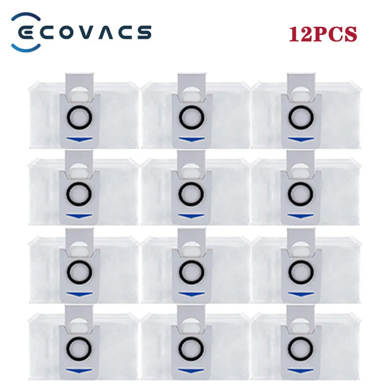 Ecovacs Deebot X1/T10 OMNI/TORBO Accessories Robot Vacuum Cleaner Parts Mop Dust Bag Hepa Filter Side Main Brush Dustbin